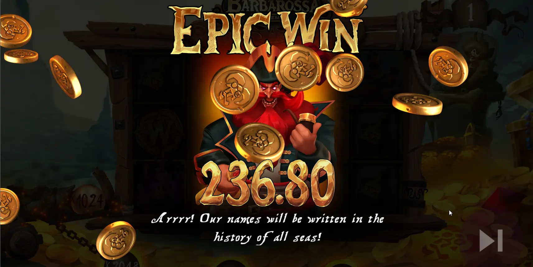 Barbarossa DoubleMax epic win