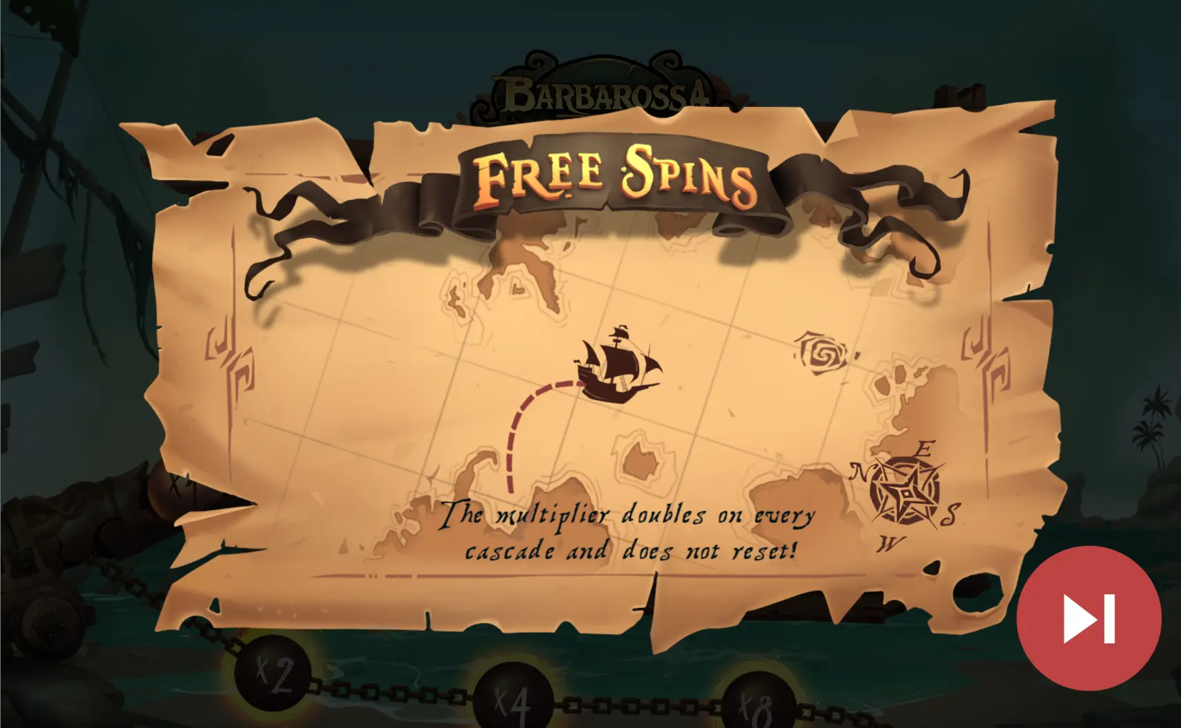 Barbarossa DoubleMax free spins
